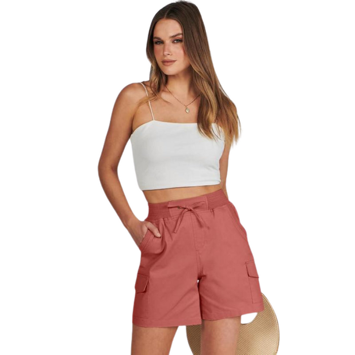 Women Summer Cargo Shorts