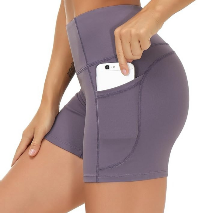 Pilates Workout Shorts With Deep Pocket