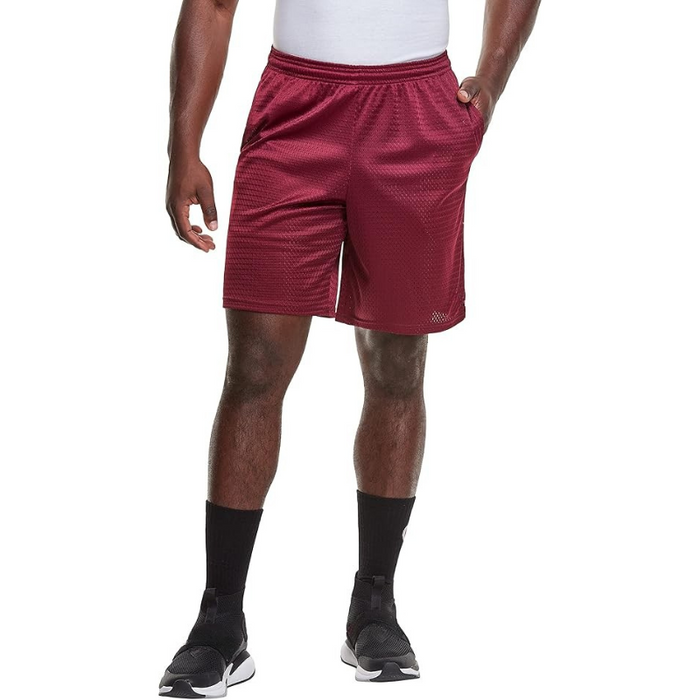 Athletic Mesh Design Gym Shorts For Flexible Performance