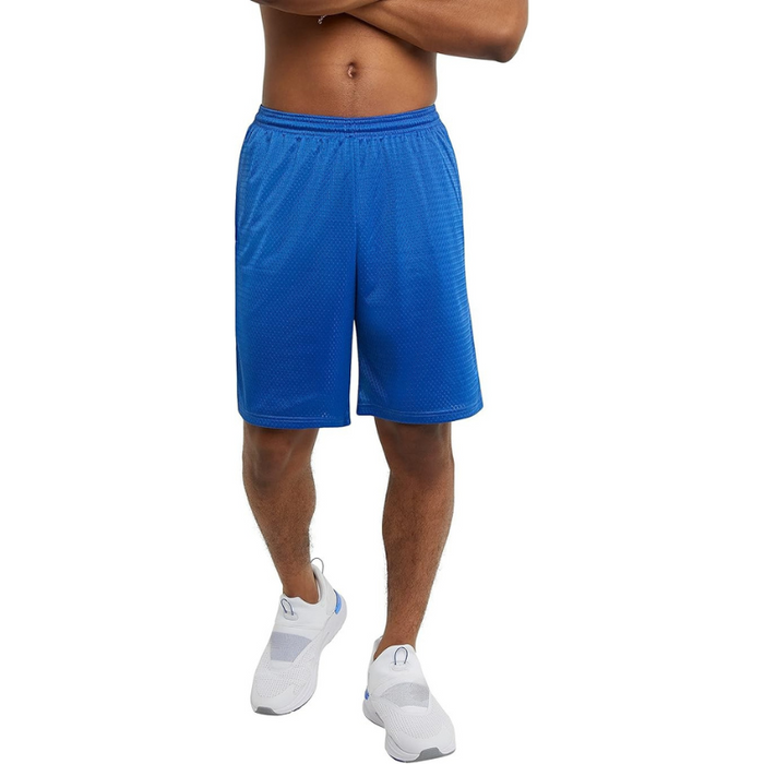 Athletic Mesh Design Gym Shorts For Flexible Performance