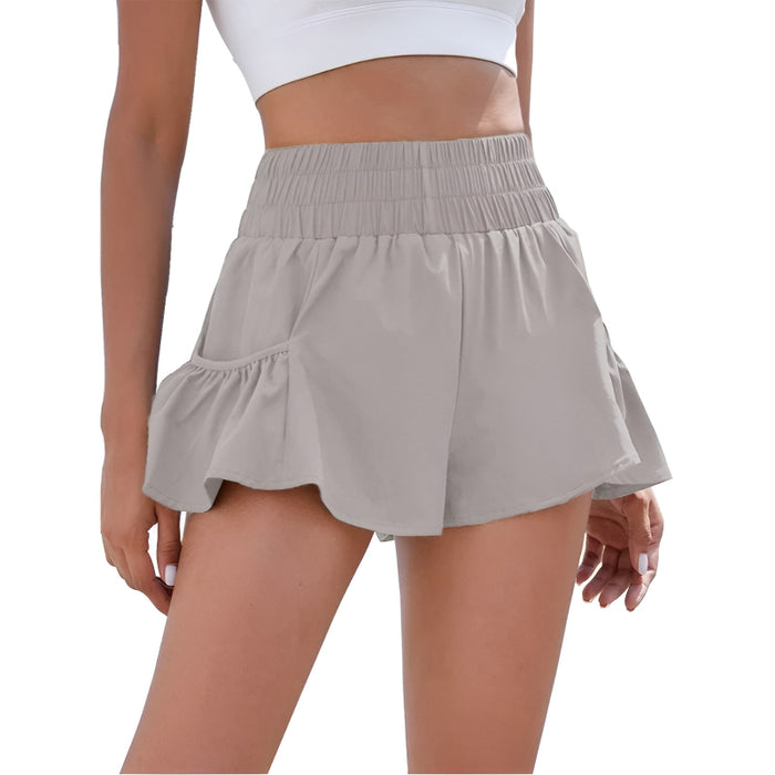 High Waisted Athletic Shorts For Quick-Dry And Flexible Fit