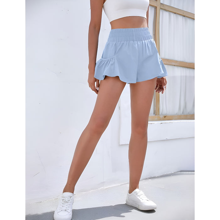 High Waisted Athletic Shorts For Lightweight And Flexible Design