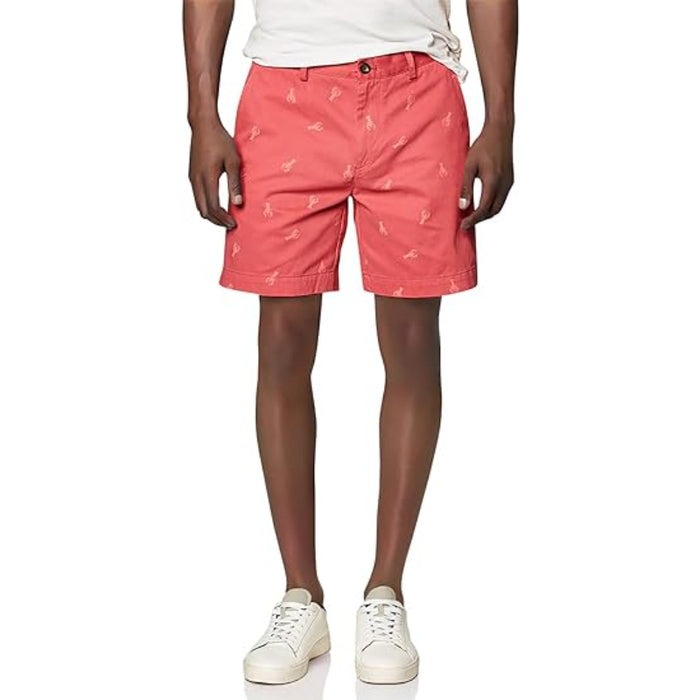 Chino Shorts With Back Welt Pockets
