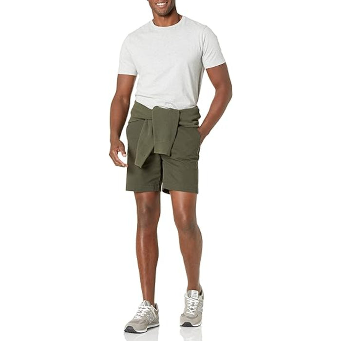 Chino Shorts With Slant Pockets