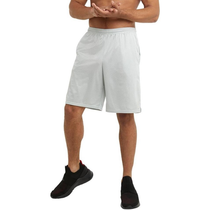 Classic Mesh Design Gym Shorts For Flexible Performance