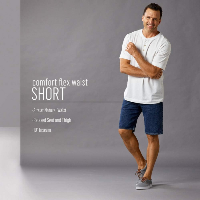 Comfort Flex Waistband Denim Shorts