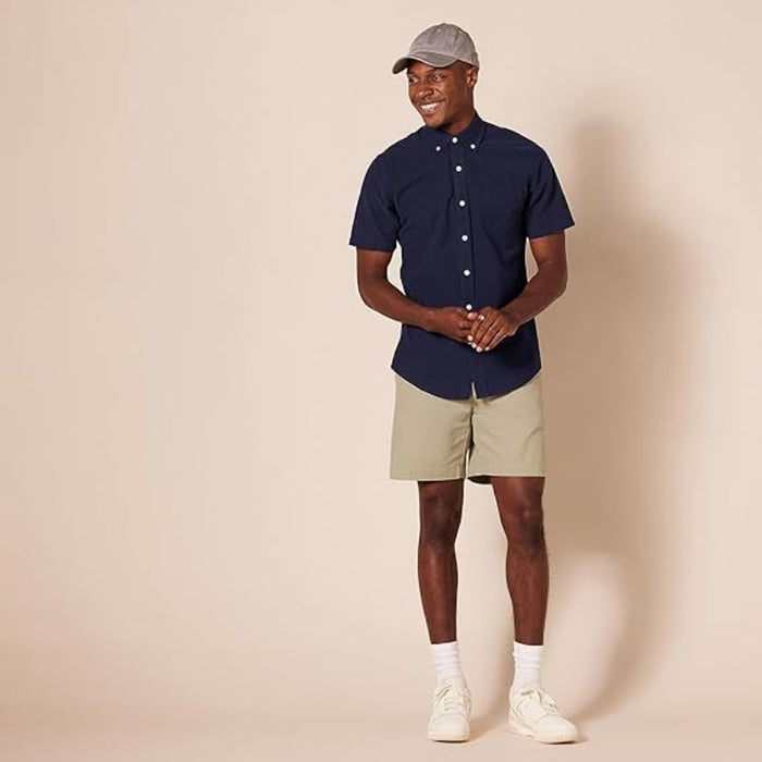 Comfy Chino Shorts With Slant Pockets