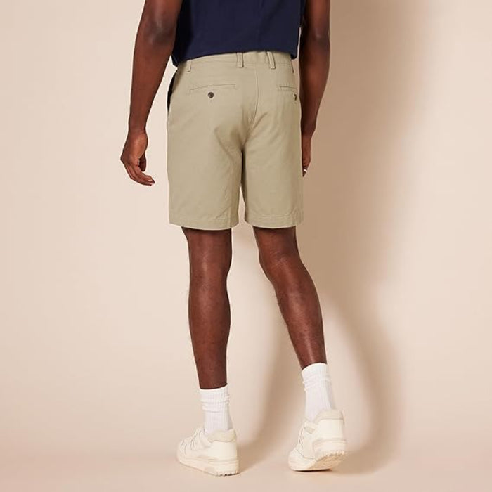 Comfy Chino Shorts With Slant Pockets