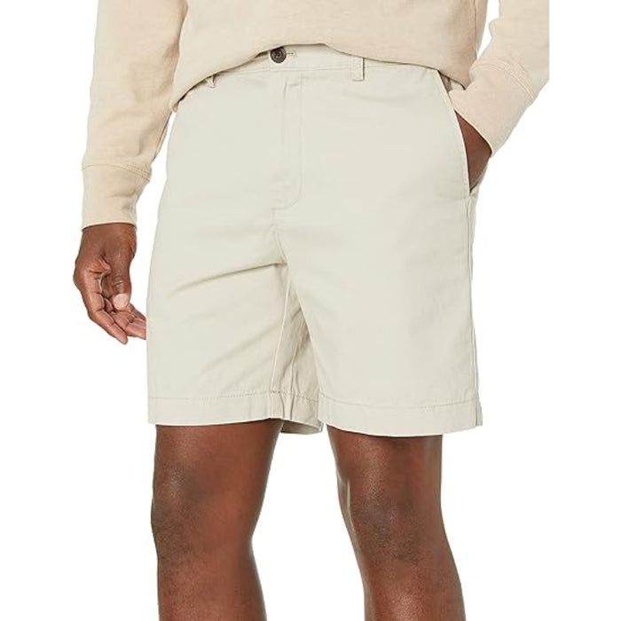 Comfy Light Chino Shorts With Slant Pockets