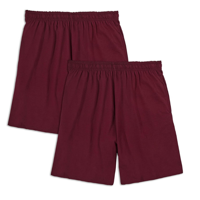 Comfy Shorts With Elastic Waistband Design