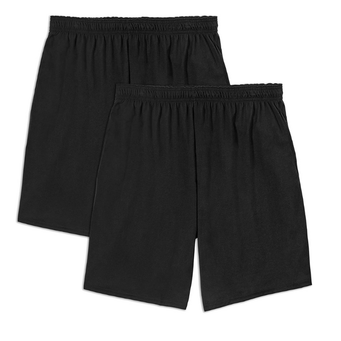 Comfy Shorts With Elastic Waistband Design