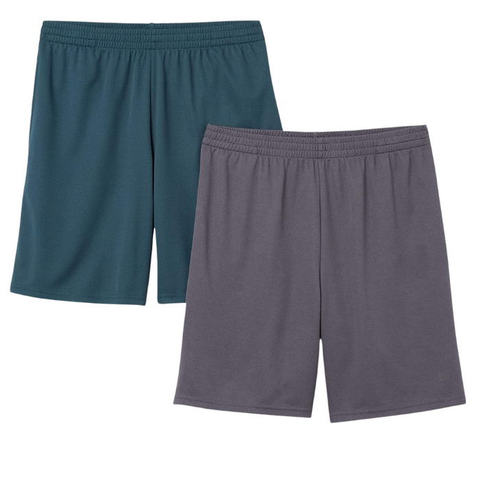 2 Pieces Versatile Loose Fit Shorts For Running And Workout