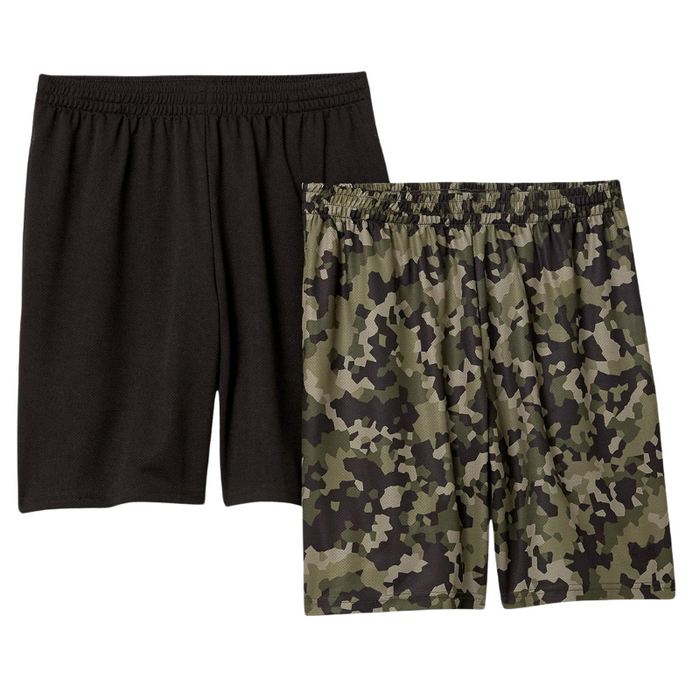 2 Pieces Versatile Loose Fit Shorts For Running And Workout