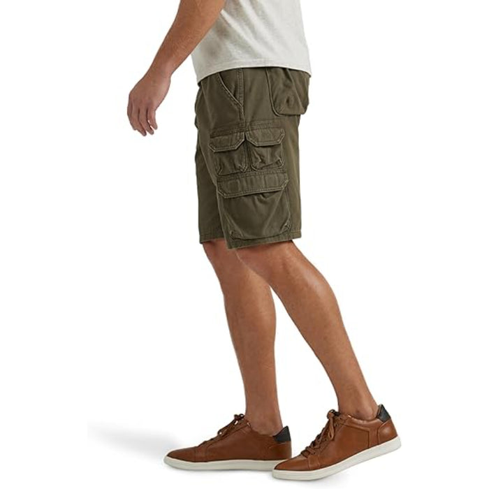 Flap Pockets Comfy Cargo Shorts
