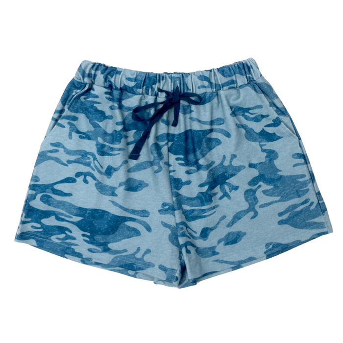 High Waisted Camo Athletic Shorts for Comfort Performance