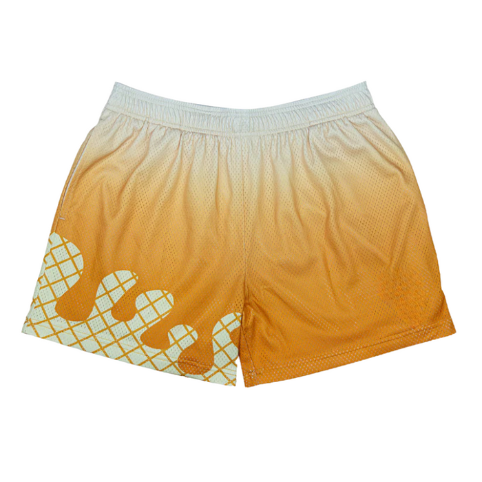 Ice Cream Print Shorts – Fun Waffle Cone Patterned Shorts