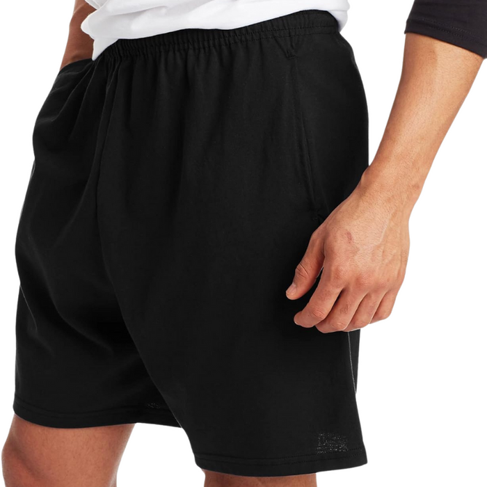 Jersey Pull On Knit Designed Athletic Shorts For Running