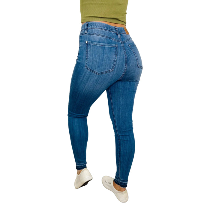 Judy Pull On Slim Denim Jeans