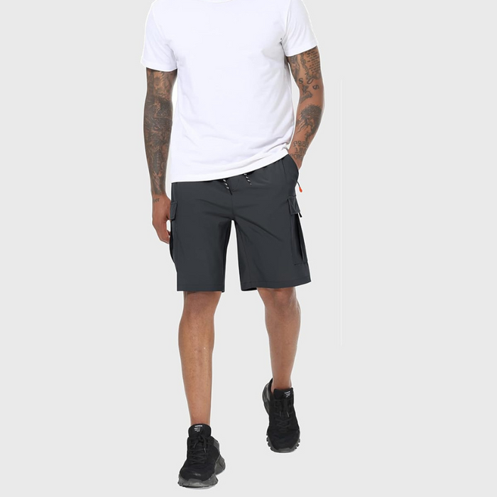 Lightweight Hiking Cargo Shorts With Multiple Pockets