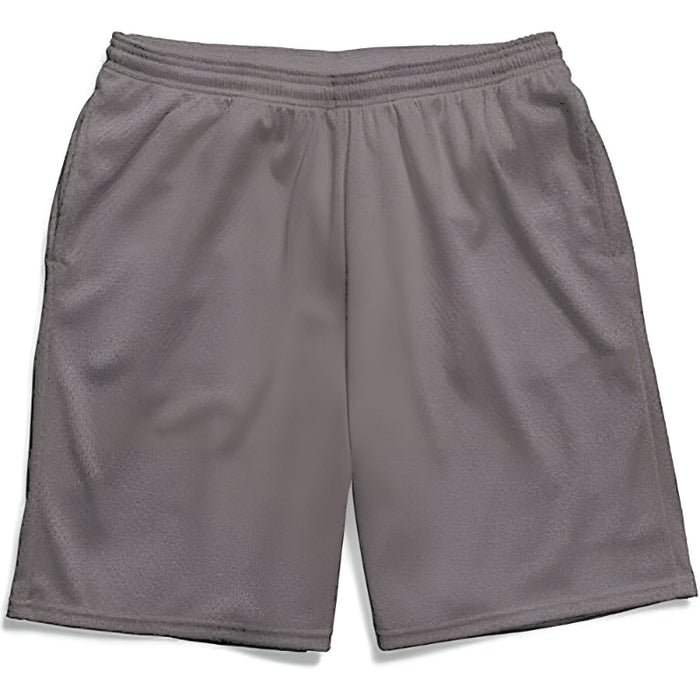 Mesh Shorts With Closure And Side Pockets For Everyday Wear