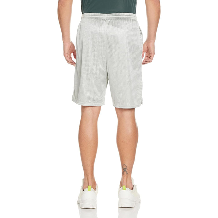 Mesh Shorts With Closure And Side Pockets For Everyday Wear