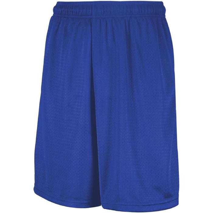 Mesh Pocket Shorts With Elastic Closure