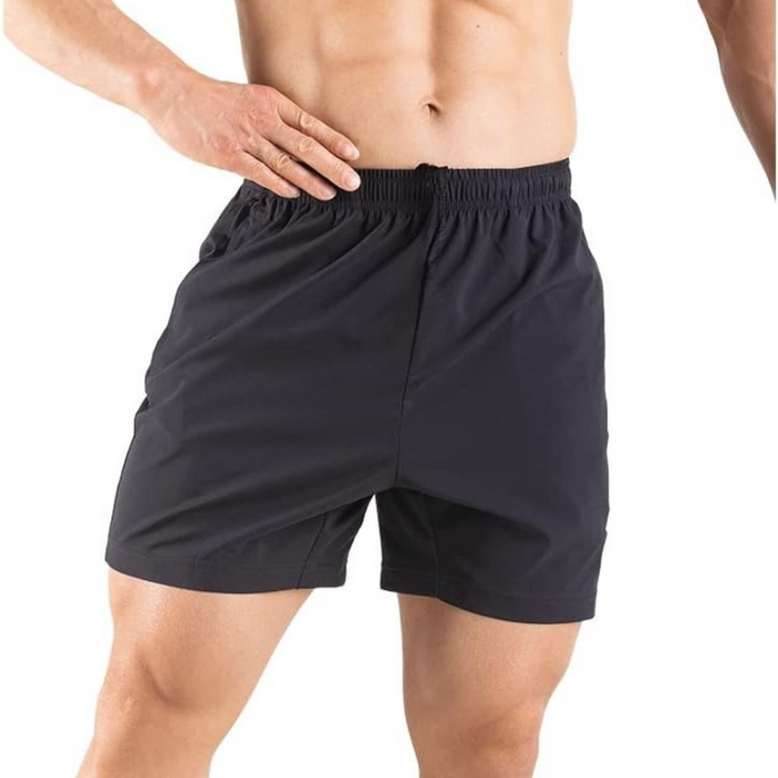 Pack Of Two Quick Dry Design Athletic Workout Gym Shorts