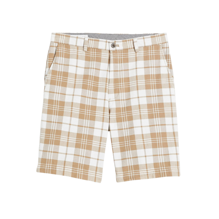 Classic Checkered Chino Shorts