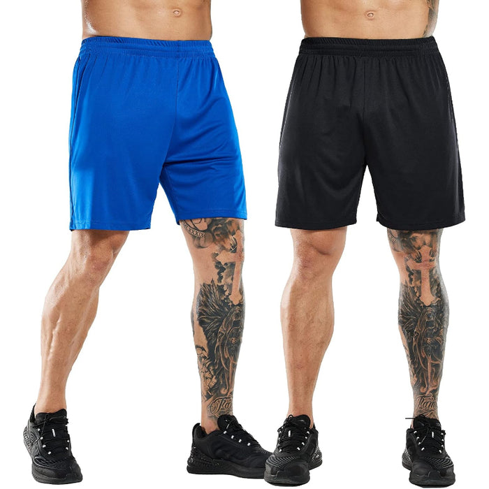 Quick Dry Athletic Shorts 2 Pack Without Pockets And Liner