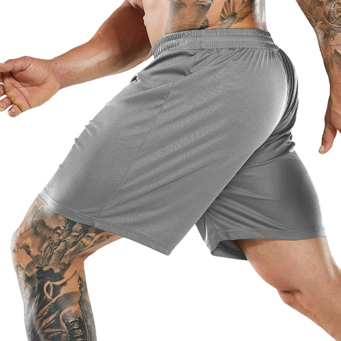 Quick Dry Athletic Training Shorts For Running And Workouts