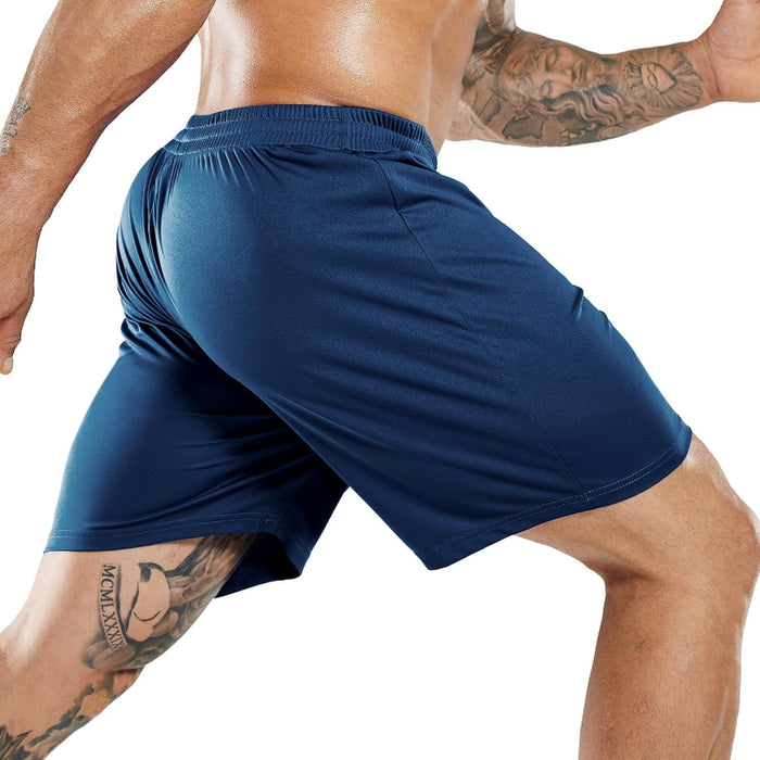 Quick Dry Athletic Training Shorts For Running And Workouts