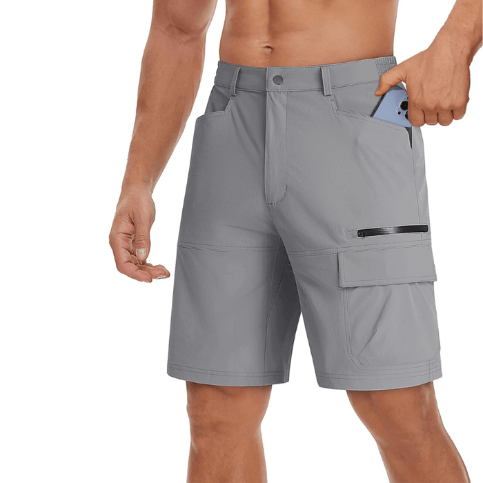 Quick Dry Cargo Shorts With Pockets