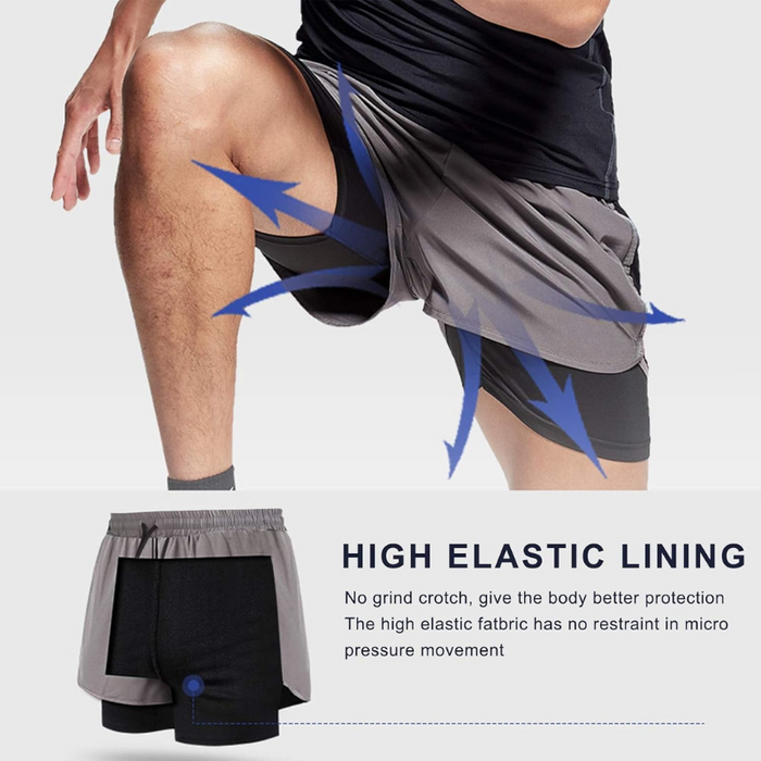 Quick Dry Running Athletic Shorts