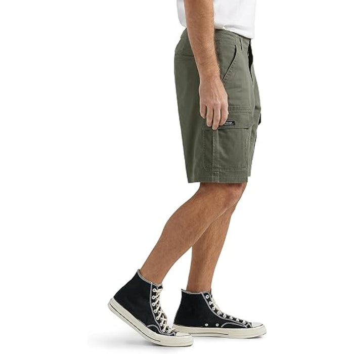 Side Flap Pockets Comfy Cargo Shorts