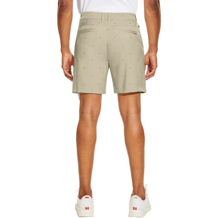 Stretch Shorts With Quick Dry Fabric And Pockets