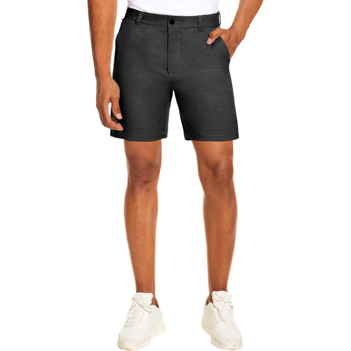 Stretch Shorts With Quick Dry Fabric And Pockets