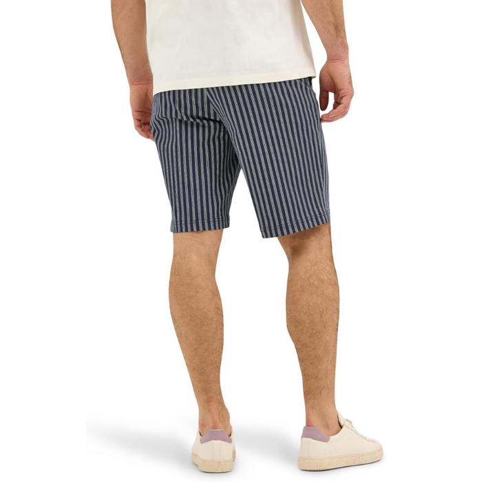 Striped Casual Flat Front Shorts