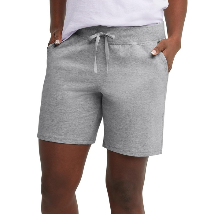 Swim Shorts With Jersey Pockets And Drawstring Closure