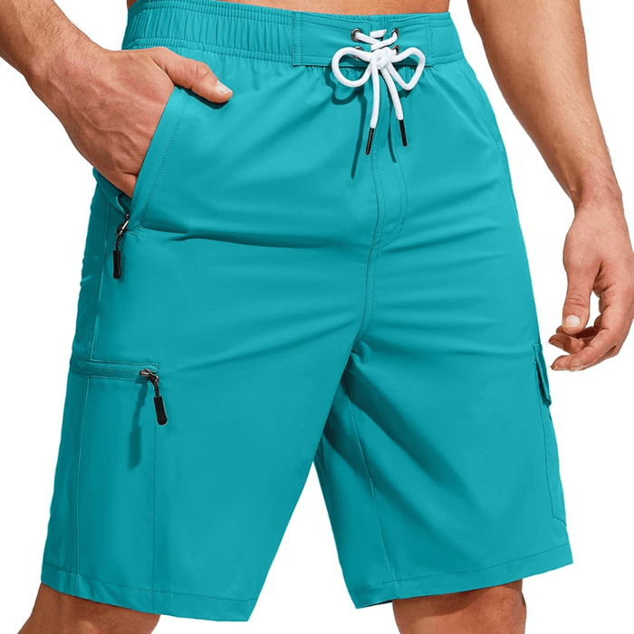 Swim Trunks Quick Dry Board Shorts With 5 Pockets