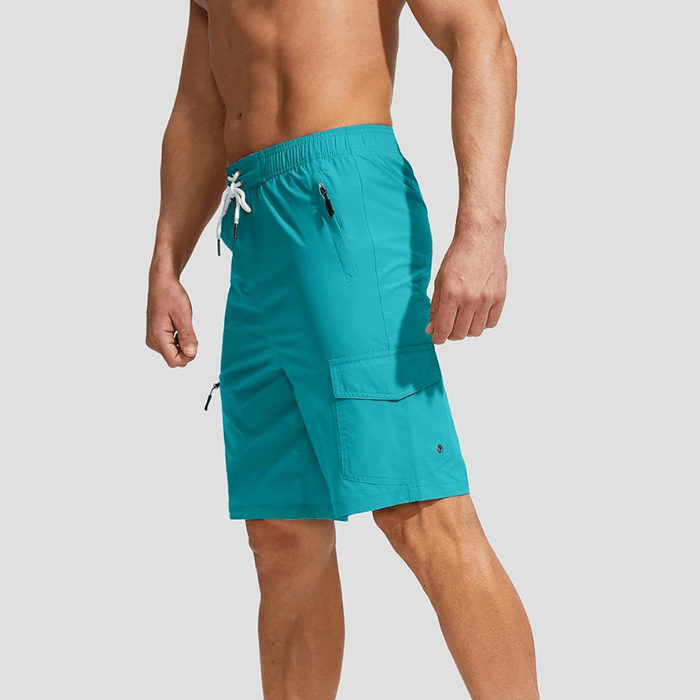 Swim Trunks Quick Dry Board Shorts With 5 Pockets