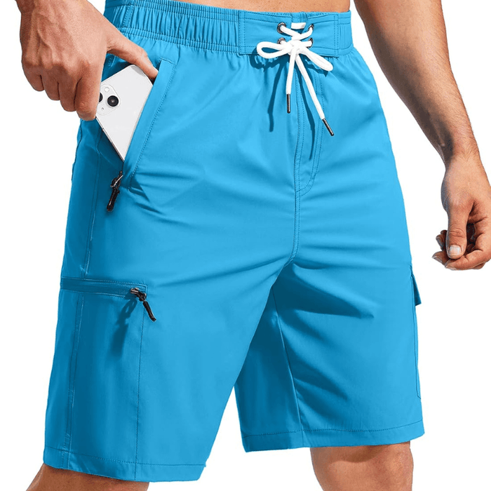 Swim Trunks Quick Dry Board Shorts With 5 Pockets