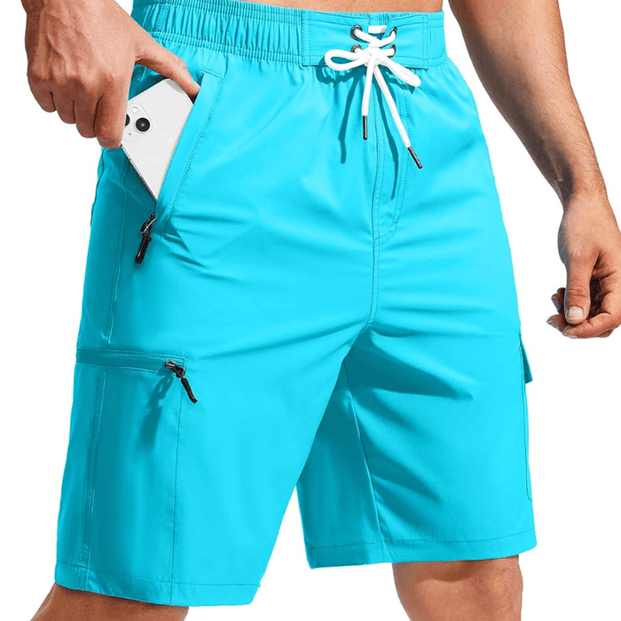 Swim Trunks Quick Dry Board Shorts With 5 Pockets