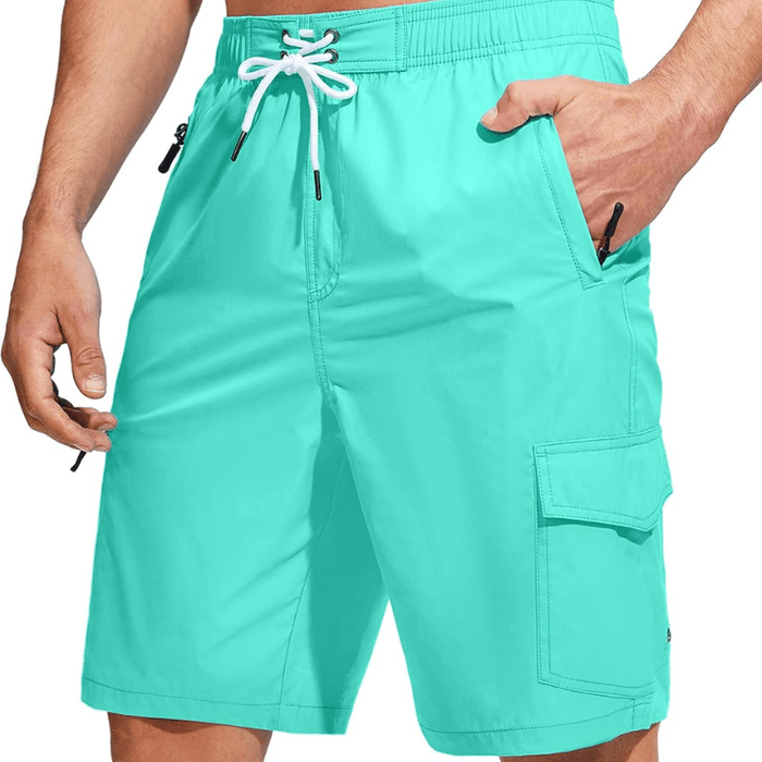 Swim Trunks Quick Dry Board Shorts With 5 Pockets