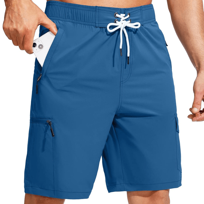 Swim Trunks Quick Dry Board Shorts With 5 Pockets