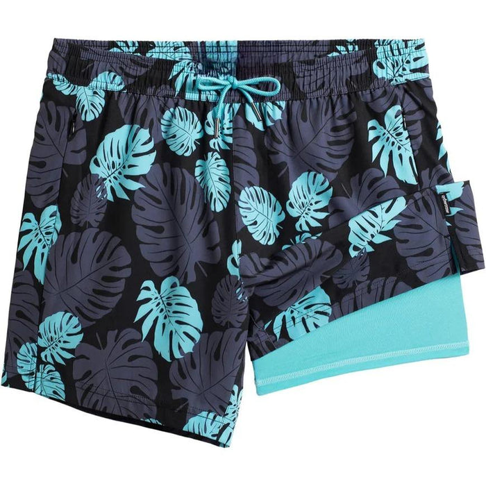 Swim Trunks With Compression Liner