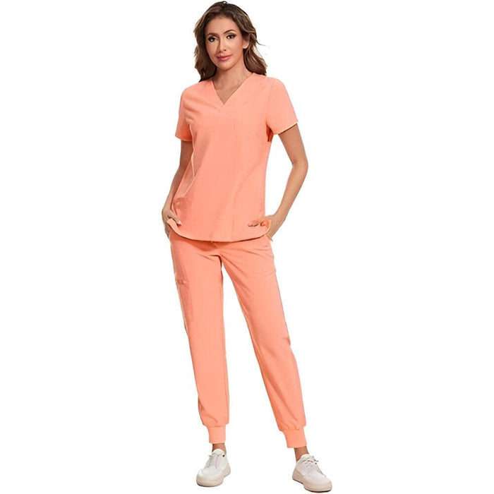 Lightweight Scrub Suit With Jogger Pants