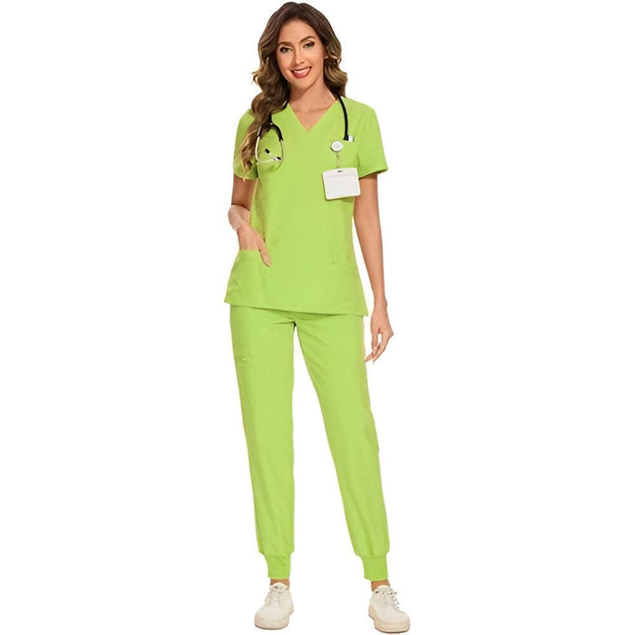 Lightweight Scrub Suit With Jogger Pants