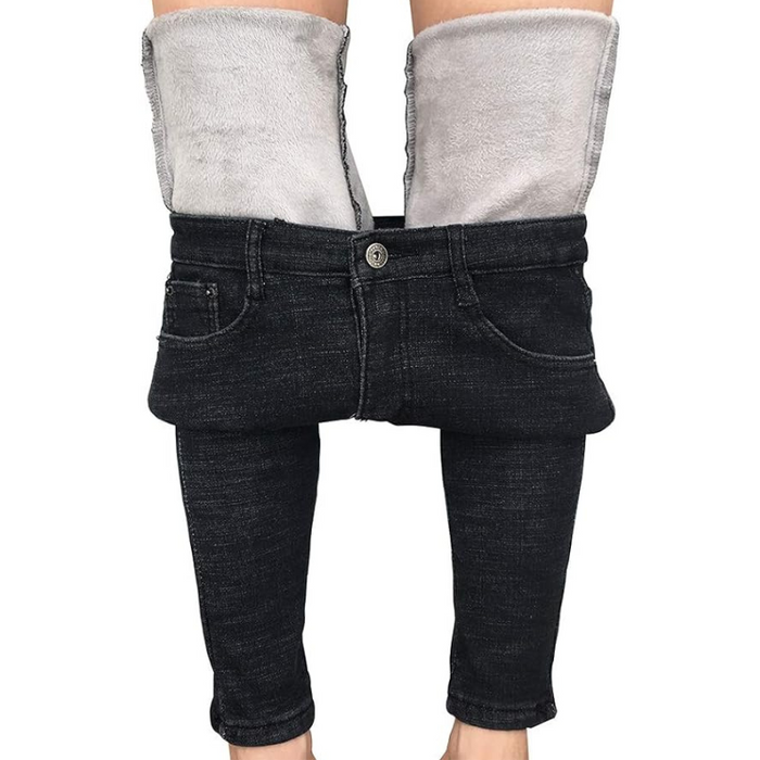 Women's Fleece Lined Stretchable Winter Jeans