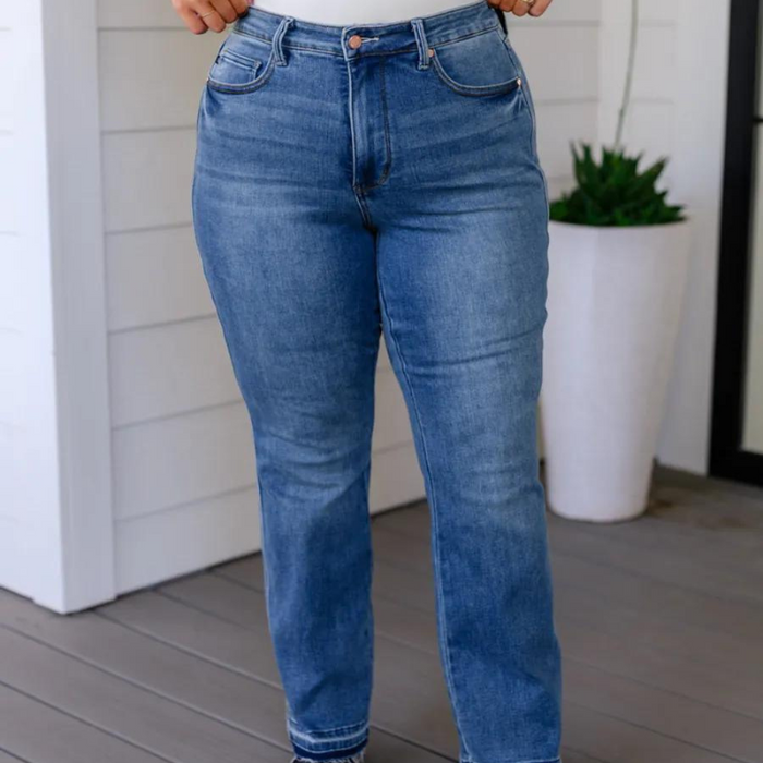 Judy High Rise Tummy Control Bootcut Jeans