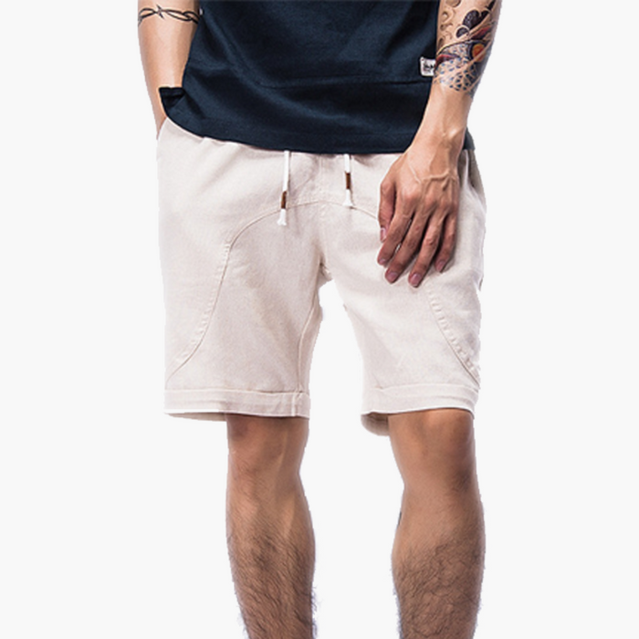 Men's Breathable Linen Shorts — Comfy Short